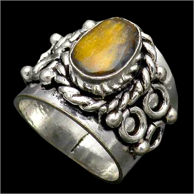 White Metal Rings