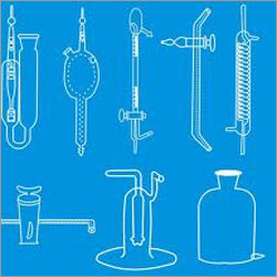 Glass Parts For The Carbon Sulpher Apparatus