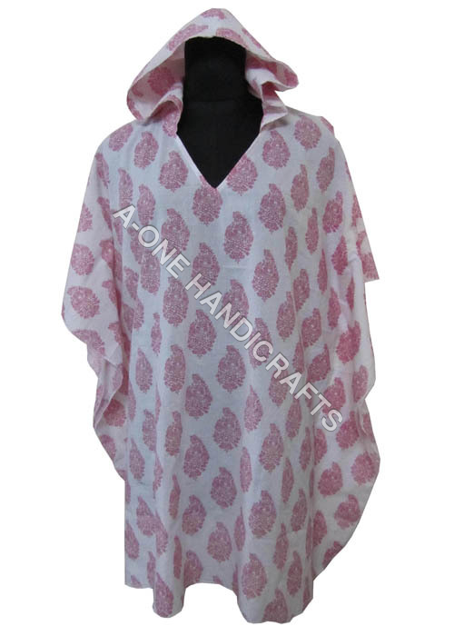 Printed Hood Kaftan