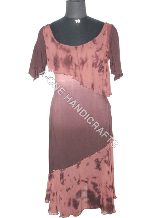 Hand Tie & Dye Long Dress