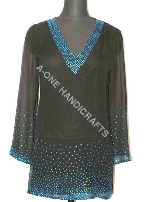 Ladies Silk Tunic Tops