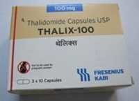 Thalix - Thalidomide Capsules, 100 Mg Strength, Pack Of 30 Capsules, Prescription Use Only
