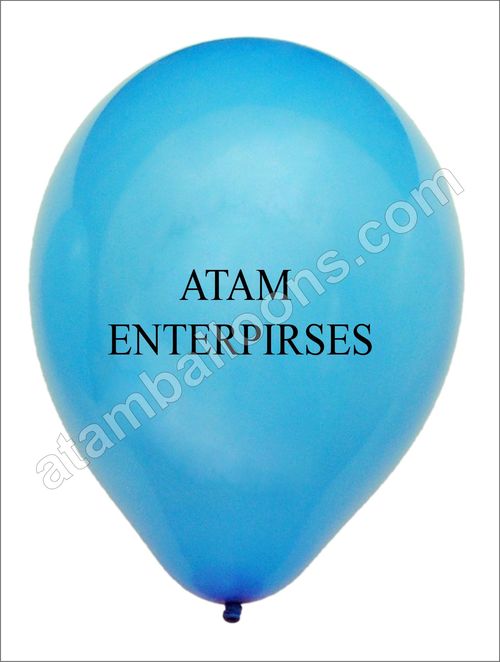 Any Colour Rubber Helium Balloon