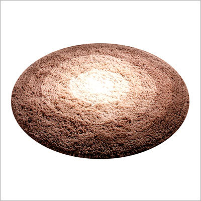 Hand tufted Round Wool Shaggy