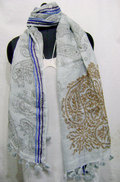 Hand Embroidered Scarves