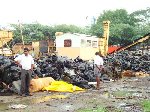 Used Tyre Shredded Scrap