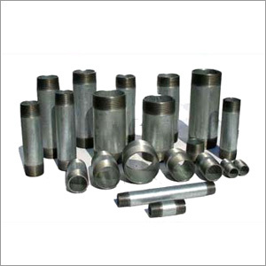 Steel Pipe Nipple - Titanium, Tantalum, Nickel, Cupronickel, Zirconium, Hastelloy, Incolloy, HR Alloy, Alloy 20, Monel, Inconel, Stainless Steel | Round Shape, Abrasion & Corrosion Resistant, Various Sizes