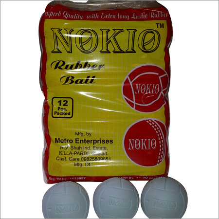 Rubber Cricket Ball