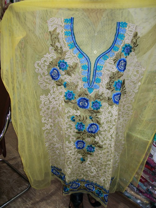 Net Churidar Suits