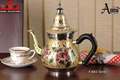 Gold Textured Arabic Tea Pot