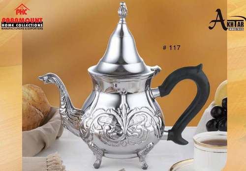 Etched Arabian Tea Pot