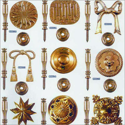 Brass Curtain Holdbacks