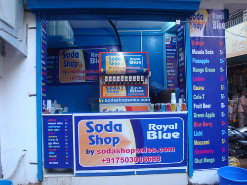 Royal Blue Soda Shop