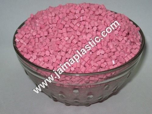 ABS Pink Granules By JAINA PLASTIC