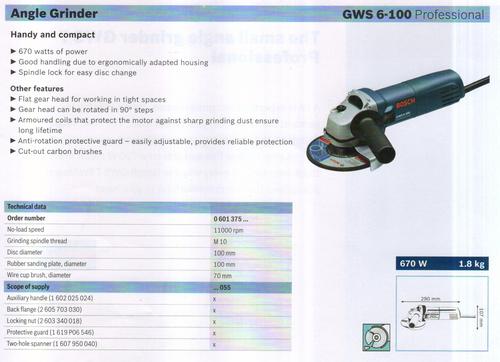 Gws 6-100 Professional