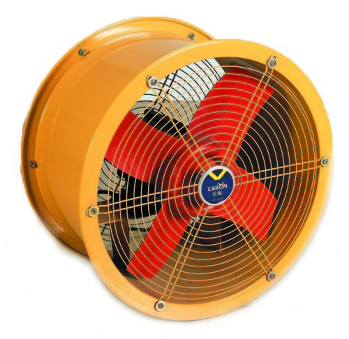 Extream High Speed Cyliner Axial Blower - 8"/16" Size, 2800RPM, 380-415V/50Hz | Strong Wind, High Efficiency, Stable Power