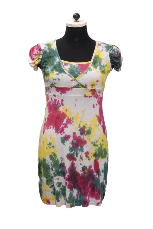 Ladies Printed Long Dress