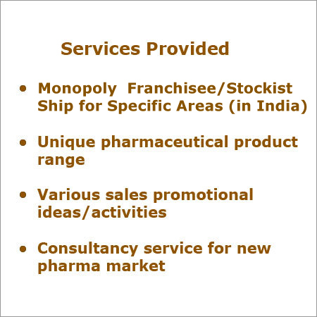 Consultancy Services For New Pharma Market