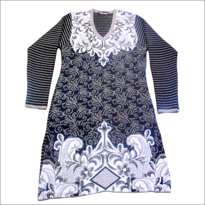 Designer Ladies Woollen Kurti