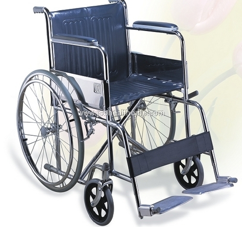Folding Steel Wheelchair Compact Imported