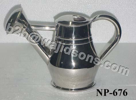 Nickel Plated Watering Can
