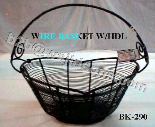 Metal Wall Planter Black