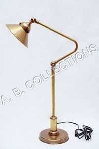 ADJUSTABLE TOWER BRONZE LAMP