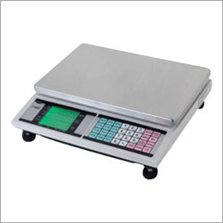 Plu Series Counting Scale - Stainless Steel, 12x10x4 Inches, 30Kg Capacity | LCD Backlight, Accurate Counting, RS232 Interface