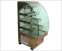 Pastry display counter