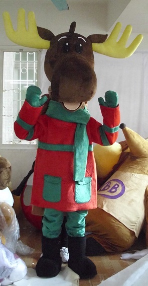 Moose Mascot Costume