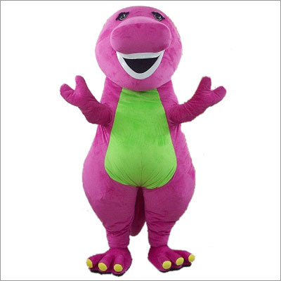 Barney Mascot Costume