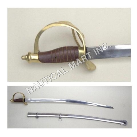 U.S Cavalry Swords Wooden Handle 40 By Nautical Mart Inc.