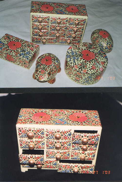 office set papier machie