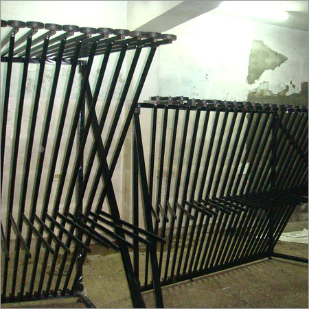 Steel Pipe Carpet Rack