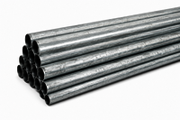 Galvanized Conduit Pipes - Steel, 20 Mm, Silver | High Tensile Strength, Seamless Finish, Optimum Corrosion Resistance, Industrial Use