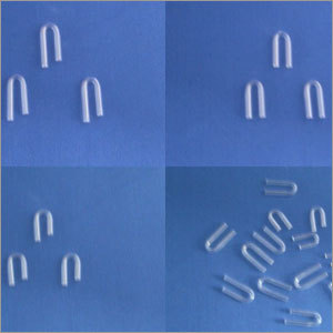 U Bend Quartz Tube For Thermocouple