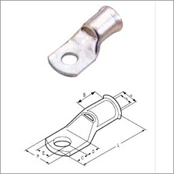 Crimping Type Copper Tubular Cable Terminal Ends Bell Mouth