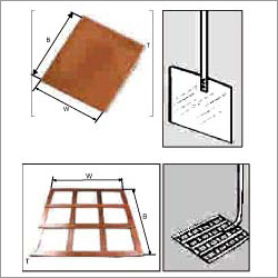 Copper Bonded Earth Plate
