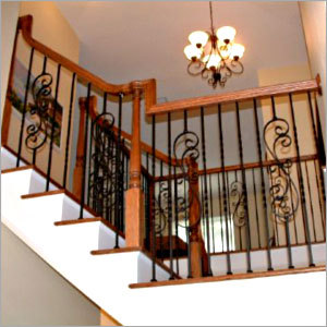 M.S Railing Staircase