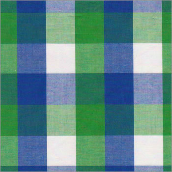 Printed Checked Fabric