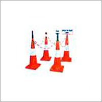 Safety Cones with Chain