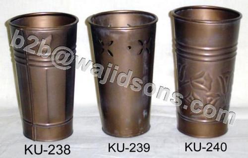 Vase Copper finish