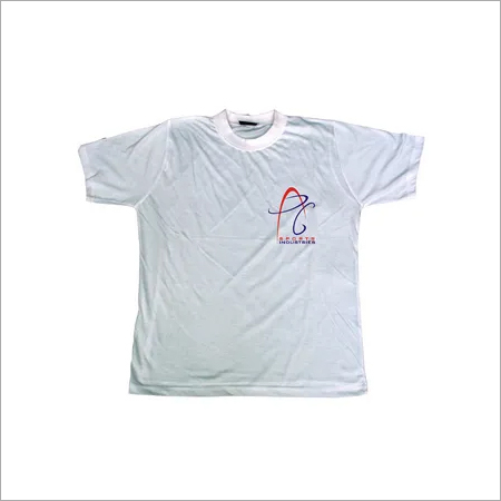 White Sports T Shirt Age Group: Adults