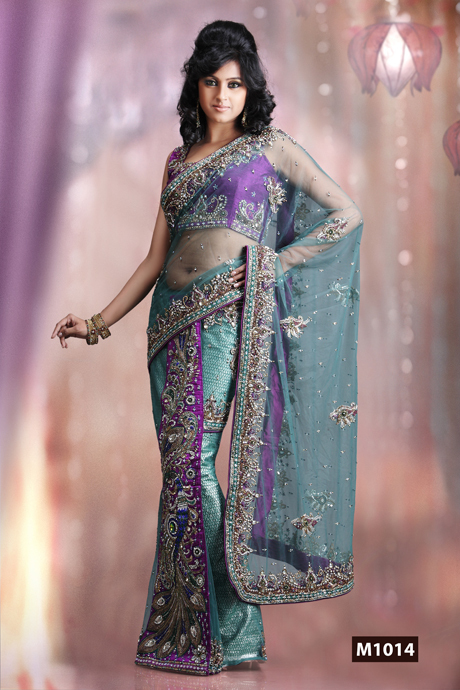 Heavy Embroidered Designer Saree