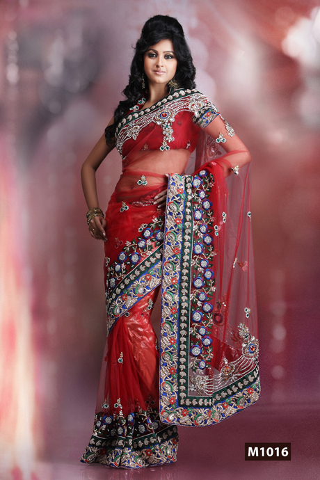 Designer Embroidered Sarees