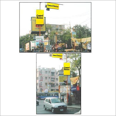 Advertisement Traffic Pillar