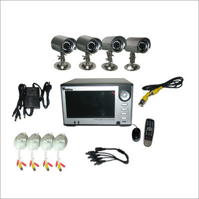 4CH DVR 7 Inch TFT Monitor