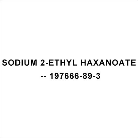 Sodium 2-Ethyl Haxanoate -- 197666-89-3