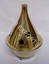 Golden Metal Incense Burner