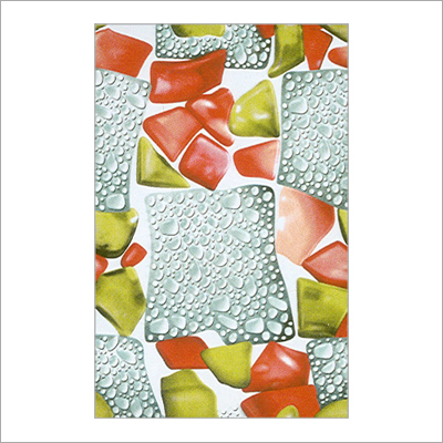 Wall Tiles - Ceramic 300x450mm Multicolor, Glossy Finish, Durable Water Resistant